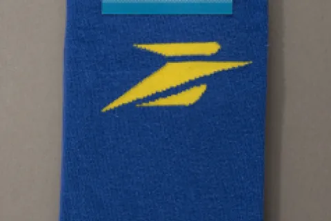 chaussettes bleues 