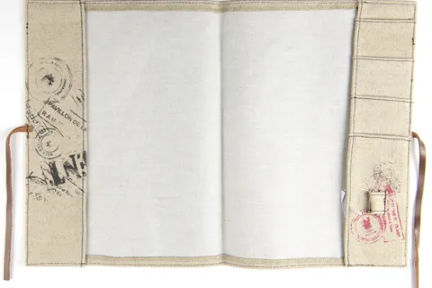 protège cahier a4 vintage