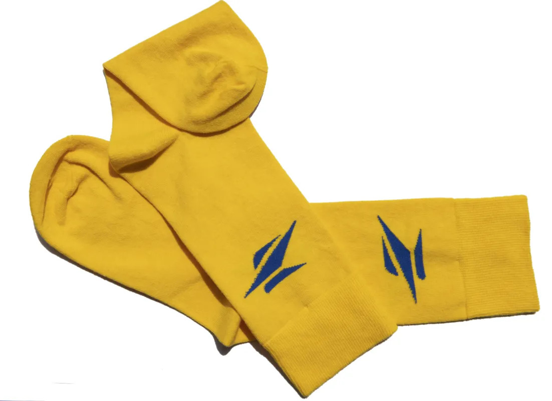 Vue 4 – chaussettes La Poste