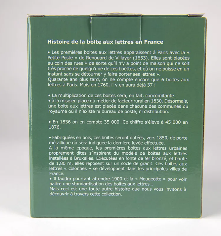 Vue 3 – Tirelire boîte aux lettres Delachanal